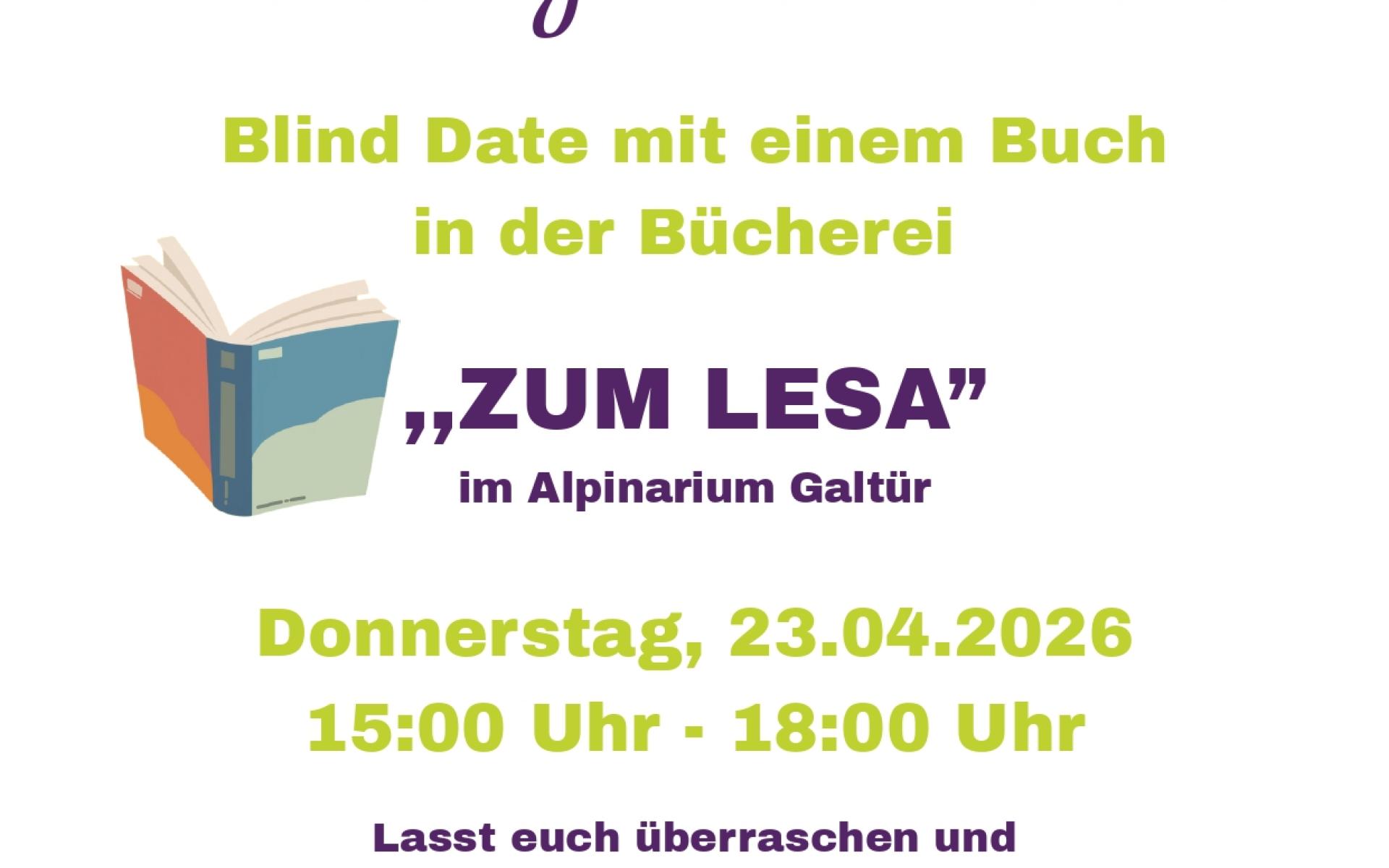 Einladung Welttag des Buches auf Plakat