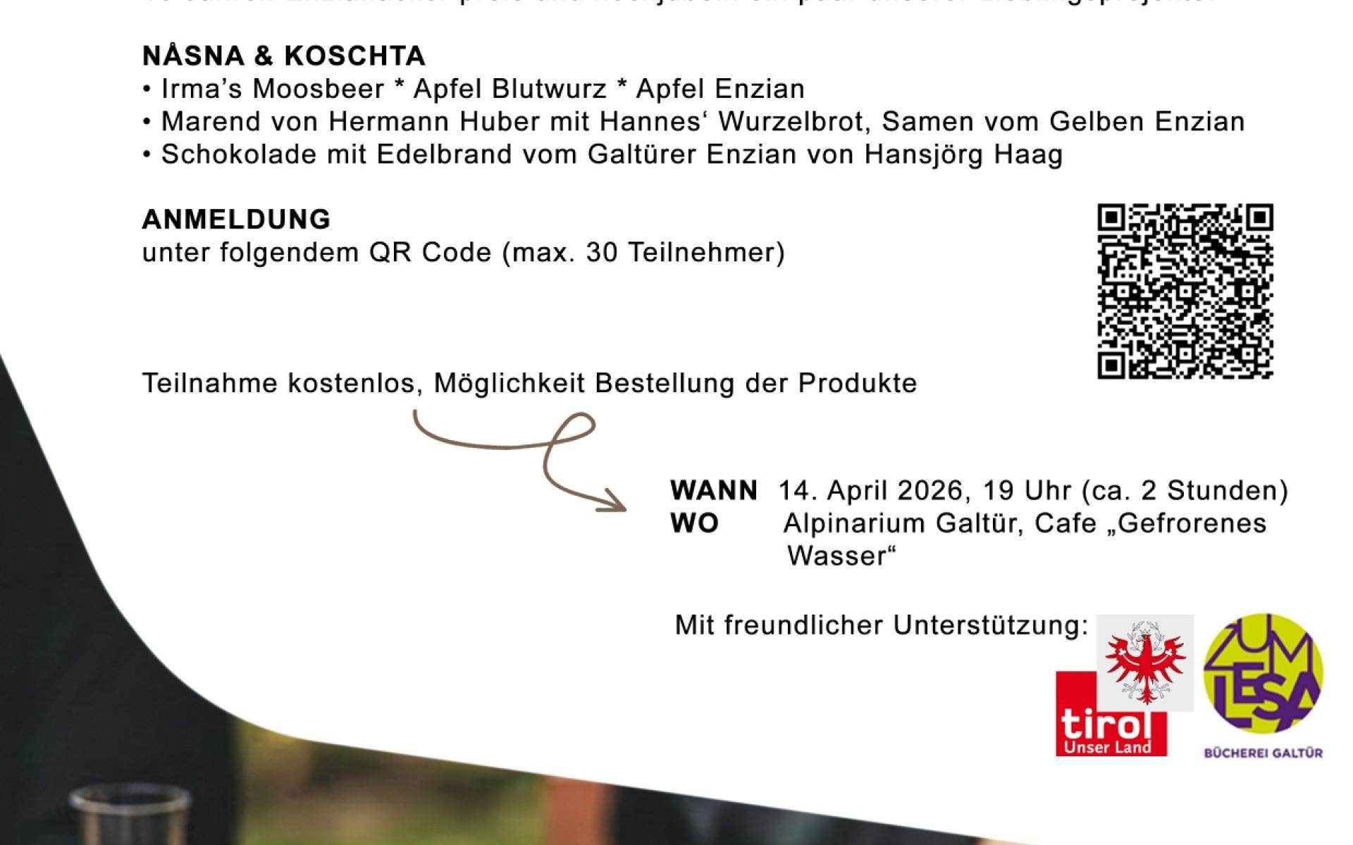 Schnapsgläser und 1 Flasche Apfel Enzian Schnaps