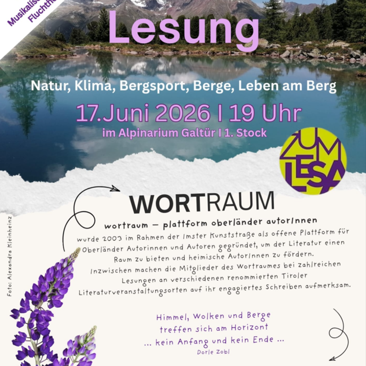 Lesungseinladung