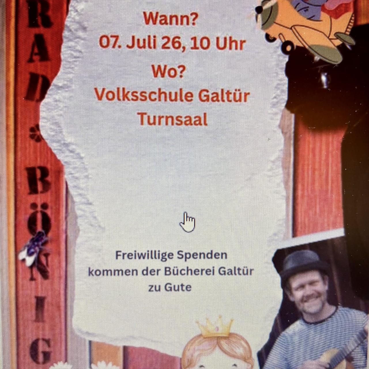 Veranstaltungshinweis zum Mitmachkonzert
